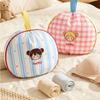 Portable Travel Bra Organizer Cartoon Lightweight Underwear Storage Bag Durable Divided Grids Lingerie Organizer Pouch