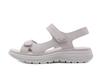 ZUYEE Platform Sandals with Velcro Comfortable Sports Sandals for Outdoors and Casual Soft and Easy to Walk Size Women's Closure, Wear, in, Beige,