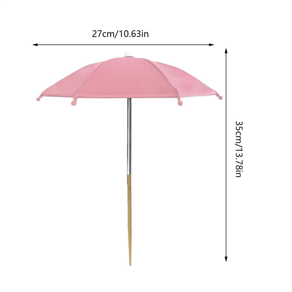Small Garden Plant Umbrella Shade Flower Pot Plant Sunshade UV Protection Cover Outdoor Succulents Bonsai Sunshade for Backyard
