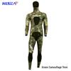 7mm Camouflage Freediving Wetsuit: Warm, Long Sleeve, Two-Piece for Deep Diving