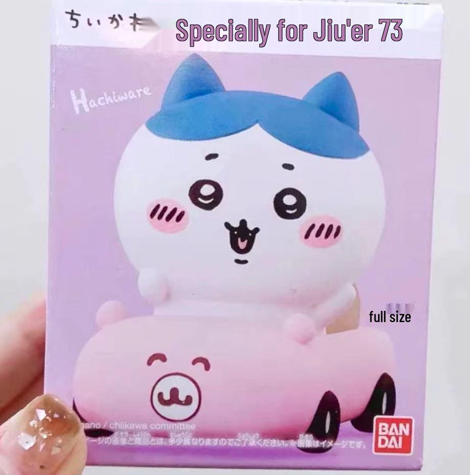 Cartoon Chiikawa Self-Deprecating Bear & Usagi Figurines - Blind Box Decorative Collectibles.