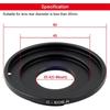 Lens Adapter for Canon for EOS R Camera R5 R6 R7 R8 R10 R50 R100 C-Mount -