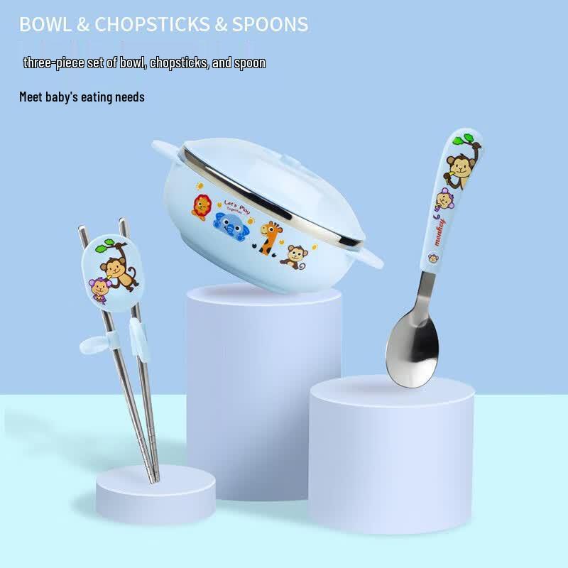 Baby Guard Stainless Steel Feeding Set