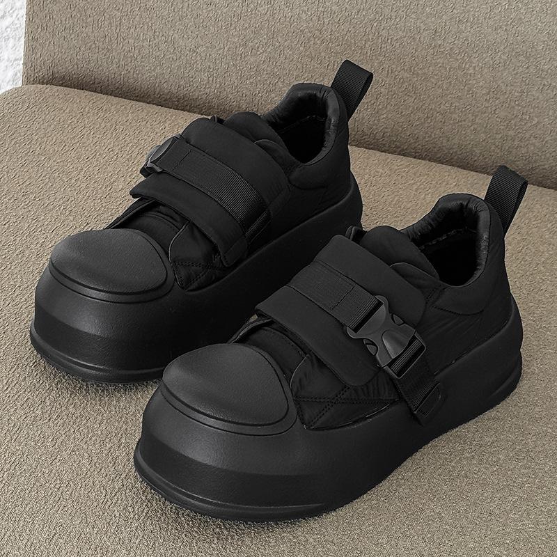 

New autumn lazy shoes lightweight low-top shoes thick-soled heightening casual shoes 39