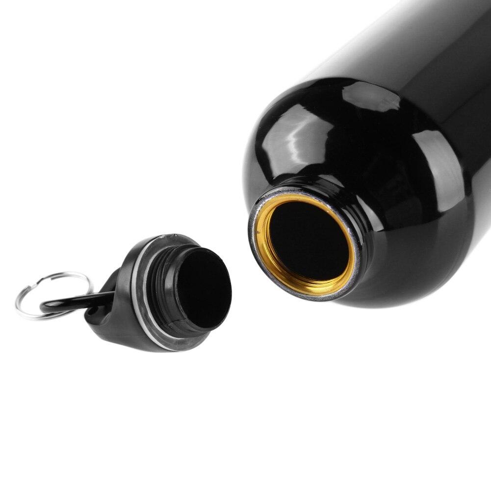 Aluminium-Wasserflasche Wasserflaschen Outdoor-Heimtrainer Sport-Trinkkessel mit Deckel Leicht zu tragen