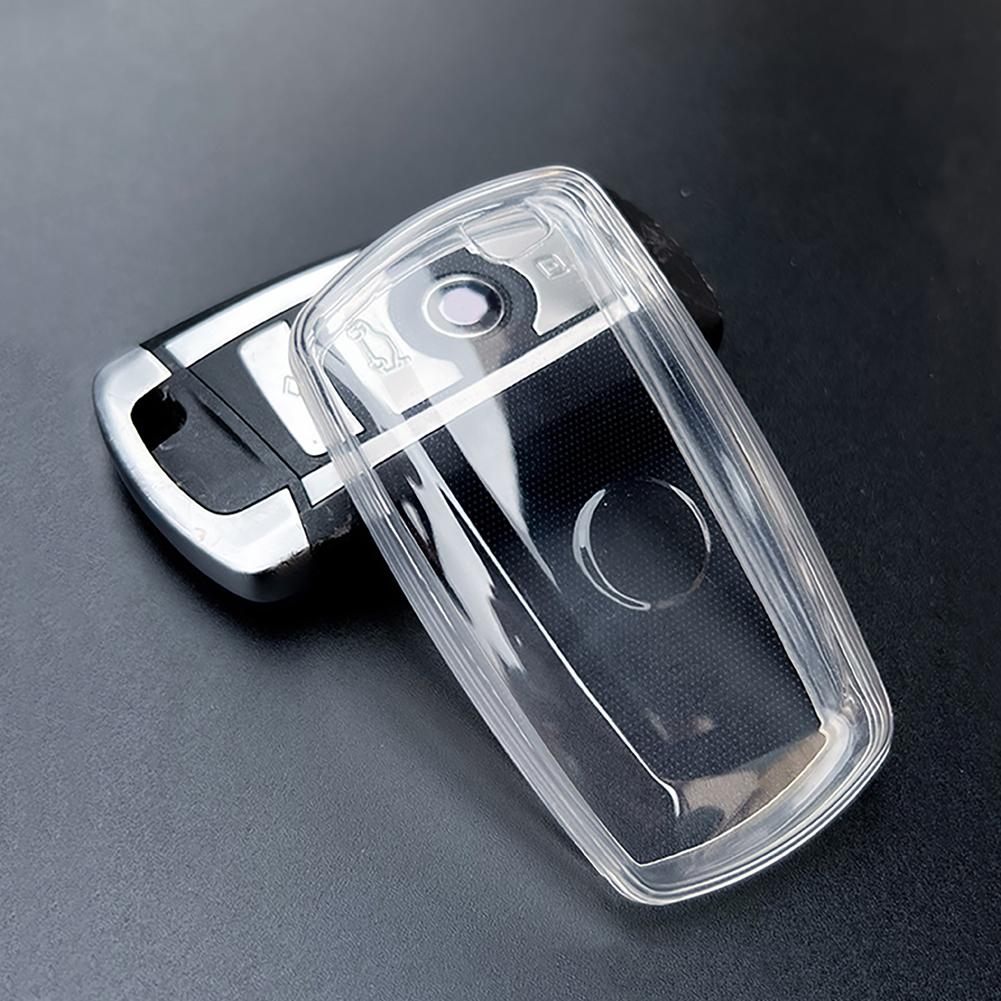 TPU Soft Car Transparent Key Case Remote Control Protect Cover For BMW X3 X4 G02 G05 X5 G07 X7 G30 G12 G11 G32 G31 5 7 Series I8 I12 I15 G01