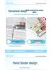 M5 Transparent PVC Binder Cover for A6/A7 Photocards & Stickers