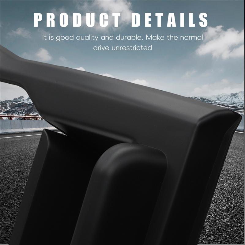 AUTO 9 Zoll Autoradioblende Für Mahindra Scorpio S6 2018+ Armaturenbrett-Einbausatz Hohe Blende Konsolenblende Adapter GPS-Plattenabdeckung