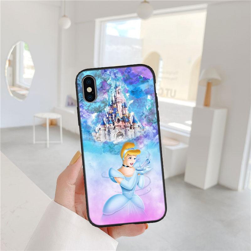 

CJ36 Disney Cinderella Soft Shell Phone Case for Samsung Galaxy Note 10 20 S23 S24 S25 Ultra FE Plus Edge Lite A02S A35 A07 A17 Galaxy S25 Ultra