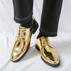 Size 38-50 Men Casual Fashion PU Leather Lace Up Formal Dress Shoes Leather Shoes XRS-2035