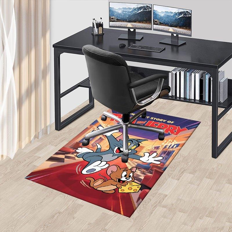 Die beste Geschichte von Tom & Jerry: Klassische Cartoon-Abenteuer Büro-Matte Heim-Dekoration Geschenk für Halloween & Weihnachten LD117