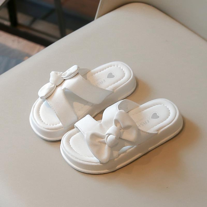 Sommersandalen Mode Neu Vielseitig Mädchenschuhe Komfort Weich Süße Kinderslipper Strandurlaub Strand Kinderschuhe Pantuflas