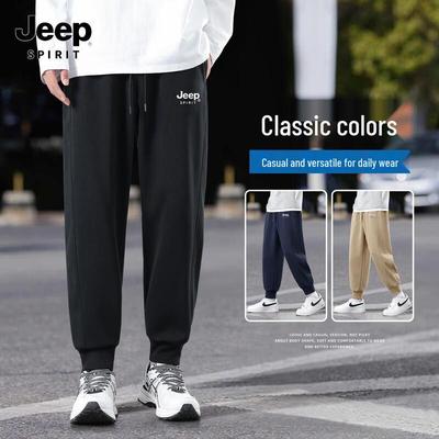 JEEP SPIRIT Men's Loose Fit Tapered Leg Joggers