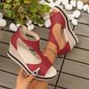 Fashion Ladies Shoes 2025 Hot Sale Back Zipper Women's Sandals Fashion Peep Toe Casual Women Summer New Plus Size Platform Wedge Sandals