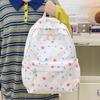 Japanese Star Print School Backpack: Cute & Spacious for Girls