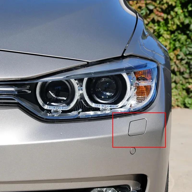 Headlamp Cleaning Nozzle Cover For BMW 3 F30 F31 2012 2013 2014 2015 Front Bumper Headlight Washer Sprayer Cap Trim Painted
