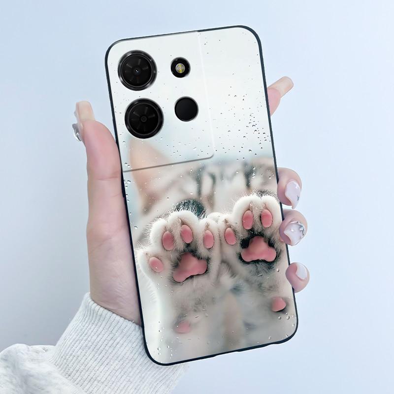 Casing For TCL 503 T442M T442A Phone Case Luxury Dragon Cute Cool Boys Girls Soft Silicone Protective Back Cover Black TPU Shell