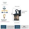 European Style Waterproof Solar Wall Lamp: Super Bright Antique Design for Outdoor Courtyards, Corridors, and Villa Hallways