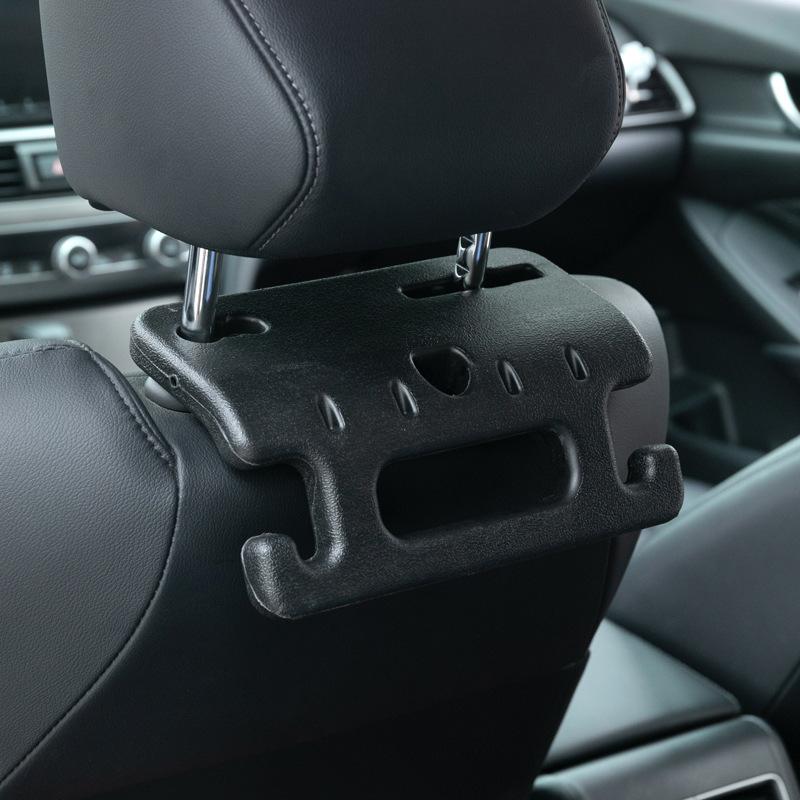1PCS Car Seat Back Hook Seat Elderly and Children with Safety Armrest Seat Multi-function Rear Seat Creative Car Hook Car Handle Hook