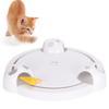 Automatischer Drehteller Elektrisches Katzenspielzeug Intelligentes Katzen-Ärgern Spiel Drehender Drehteller Katze Jagt Maus