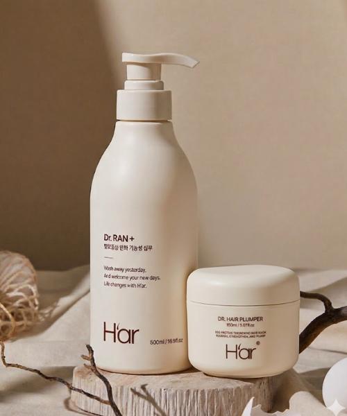 [Hair Loss Relief/Hair Care] Dr. RAN Egg-Derived Protein Shampoo 500ml 1 box + Dr. Hair Plumper 150ml 1 box