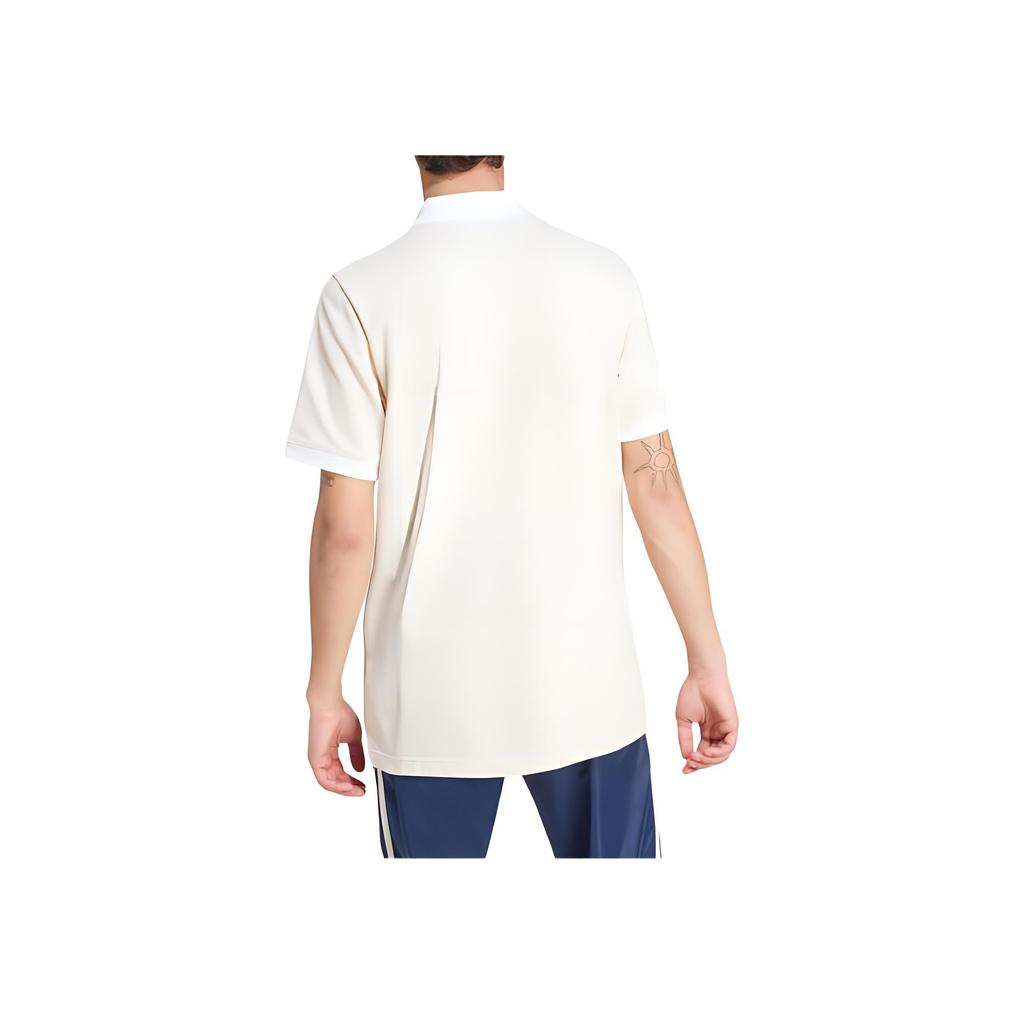Adidas Originals Adicolor Classics 3-Stripes Polo Shirt Comfortable Soft Short Sleeve Men Polo Shirts Magic-White IZ3070