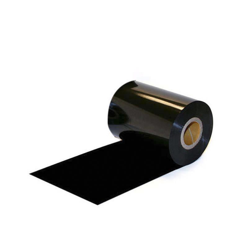 OKI Compatible RoHS Certified Thermal Transfer Ribbon PLA 80X300mm 24mm Konica Minolta Zebra Printers TTR Labels Free (Black,Wax Resin ribbons:80mmx300m)