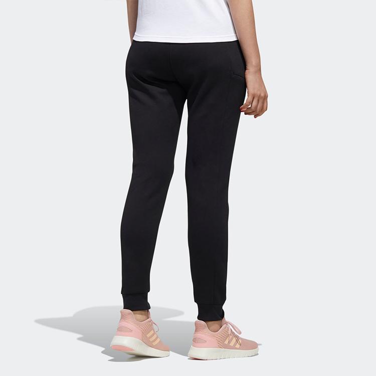 Adidas Neo Slim Fit Tapered Pants Women Pants Black GJ8061