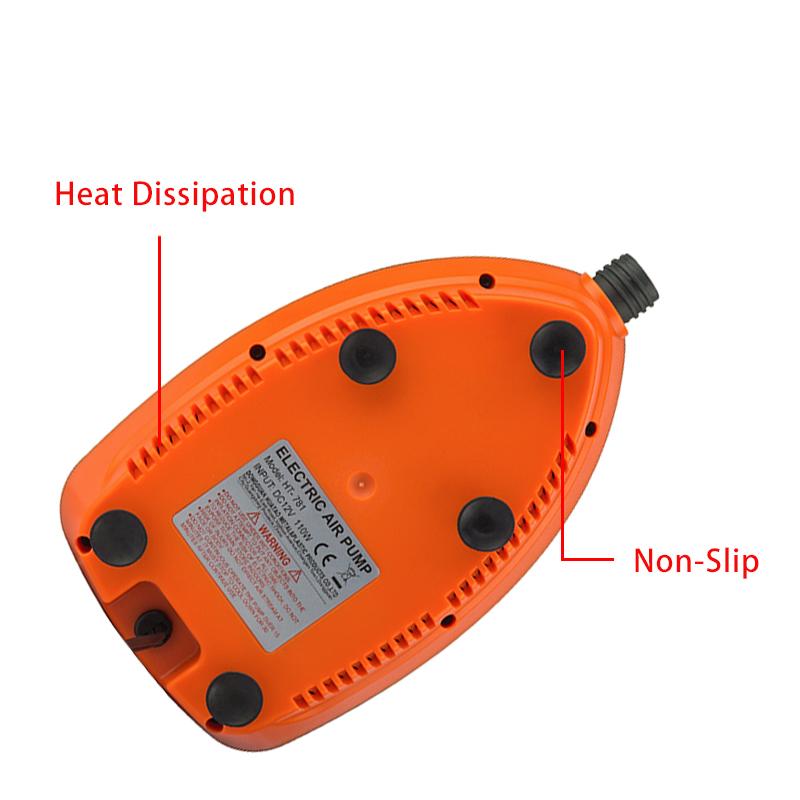 12V SUP Board Pump Max 16/20 PSI Inflatable Pump Electric Air Pump Dual Stage for Stand Up Paddle Board Air PVC Boat Mattress