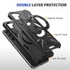 For Samsung Galaxy S23 Case TPU+PC Kickstand Magnetic Phone Cover