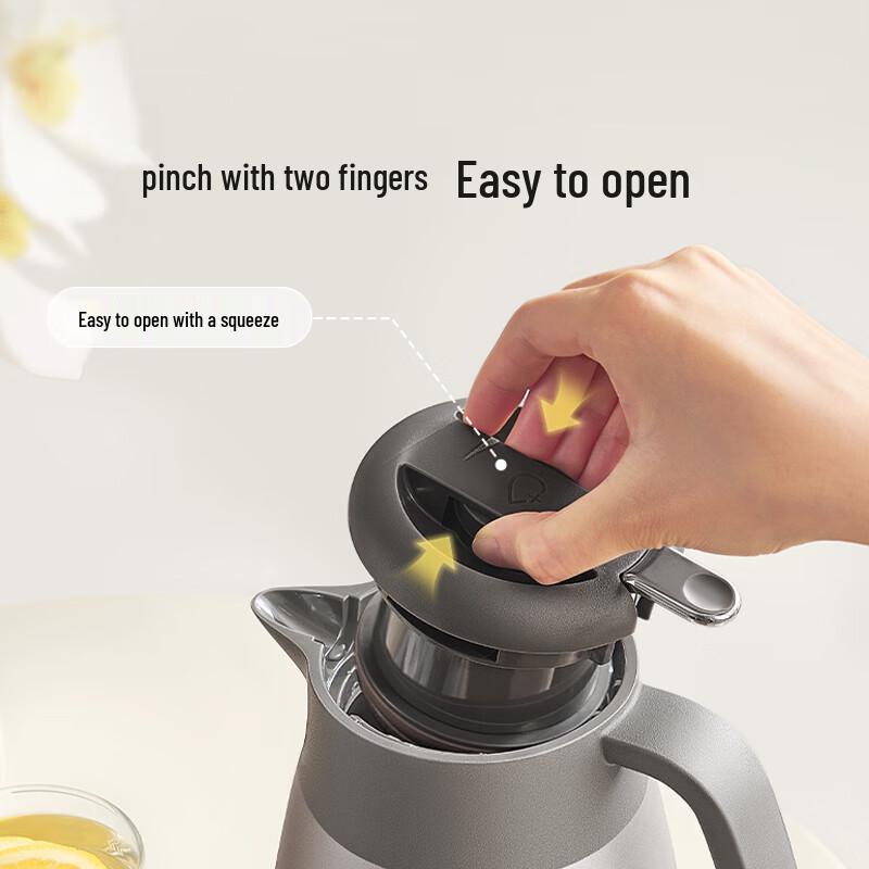 Joyoung 2L Pure Titanium Vacuum Insulated Thermos Pot