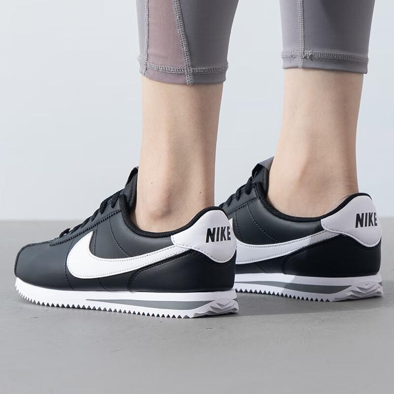 Nike Cortez GS Black White Kids Sneakers Cool-Grey DM0950-001