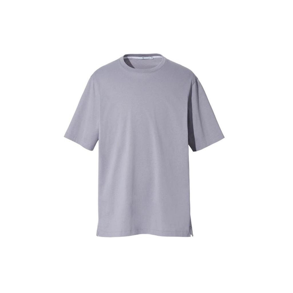 UNIQLO Jil Sander Collaboration Solid Color Crew Neck T-Shirt Men tops 436133-03