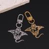 Cute Manta Ray Sea Devil Fish Pendant Necklace Keychain For Women Men Stainless Steel Jewelry Gift