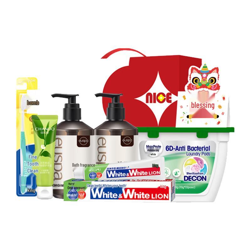 CHANDO Wen Hua Ting Yu Bath & Shower 6-Piece Cleansing Set