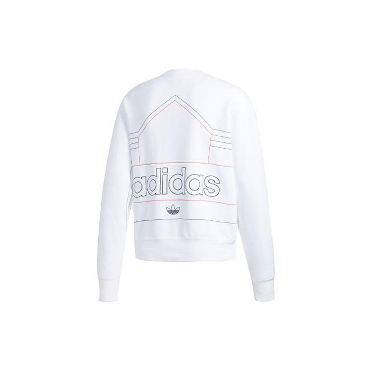 adidas Originals Trefoil Rivalry Retro Rundhals-Sweatshirt Herren Sweatshirts Weiß ED5660