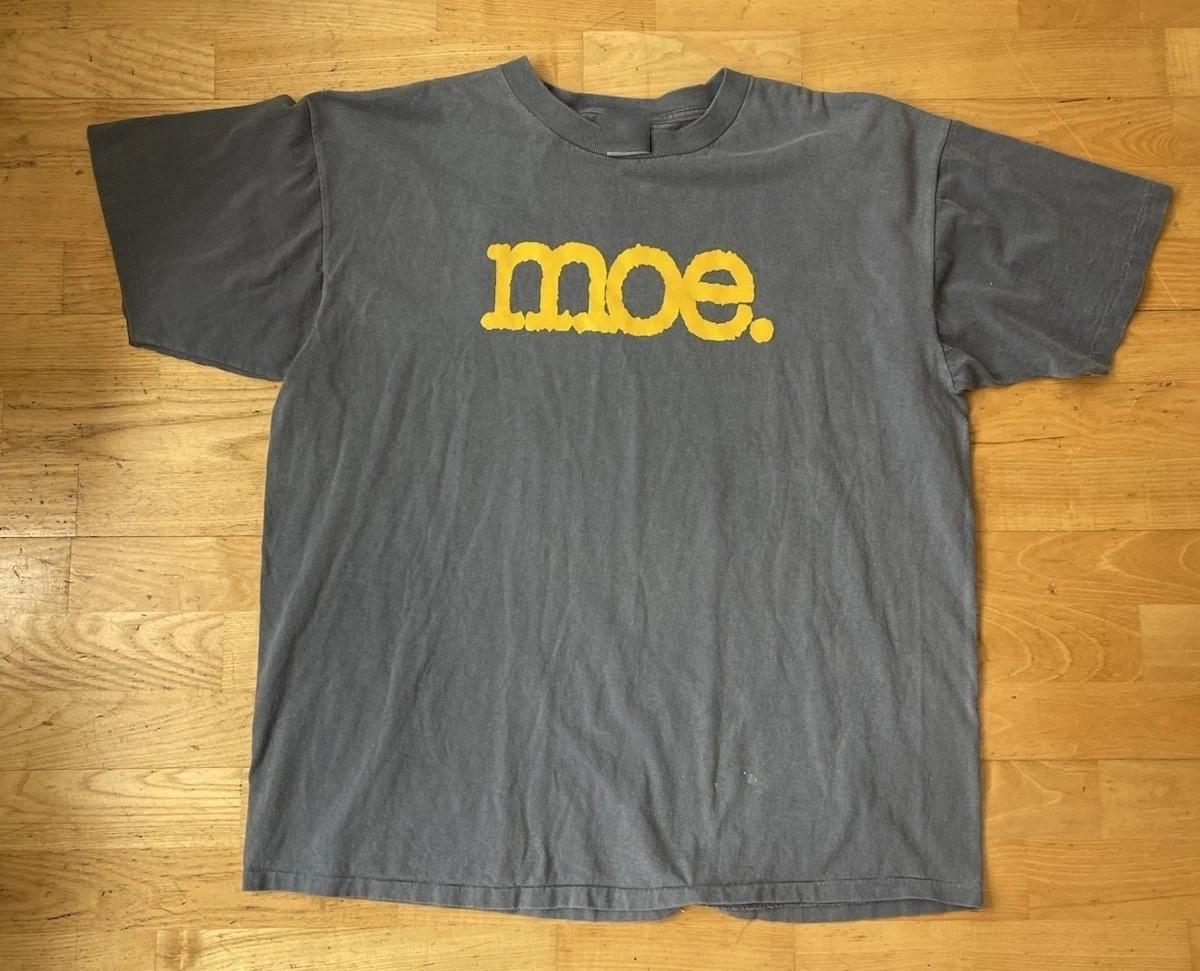 MOE. Band basic Logo Charcoal Cotton T Shirt Full Size MI990 S