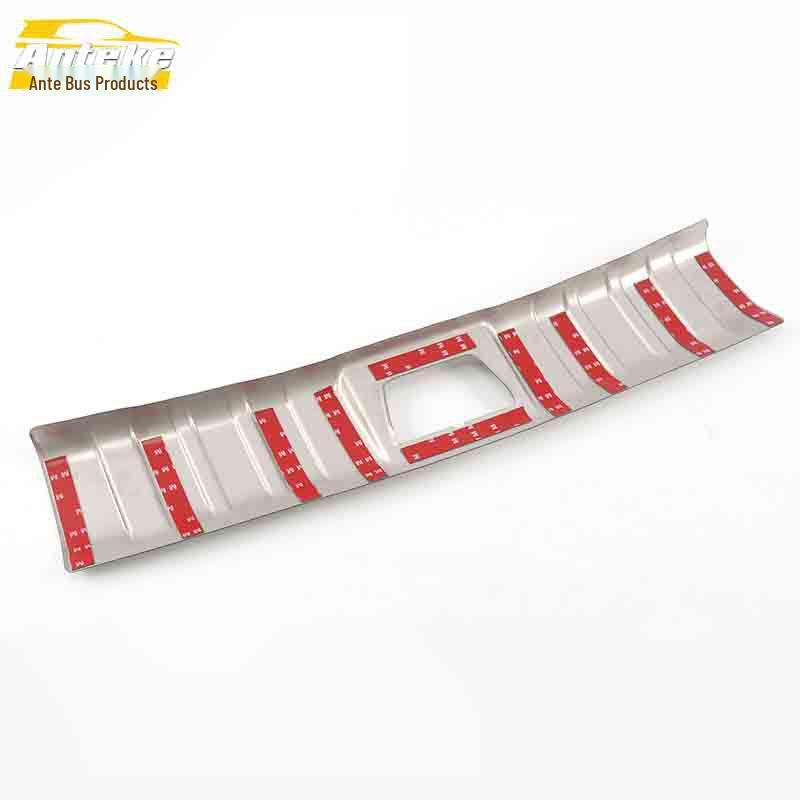 CX70 Plaque de protection arrière Garniture brillante: Pédale de Protection de Coffre et Autocollant Décoratif pour Accessoires de Voiture