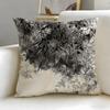 Flowers and plants Cushion Cover Soft  EasyWash Pillow Case  Versatile for Couch Bed Travel and Office