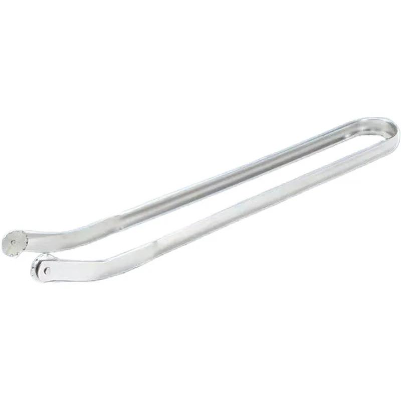 

Щипцы для гриля из нержавеющей стали, щипцы для переворачивания сосисок, кухонные щипцы из нержавеющей стали, нескользящие щипцы для еды на кухне