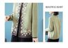 Stylish Spring and Autumn Cardigan for Women: Trendy Short Jacket for Middle-aged and Elderly, Perfect for 50+ Fashion