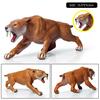 Oenux Original African Wild Animals Simulation Savage Bengal Tiger Siberian Tiger White Tiger Lion PVC Model Educational Toys