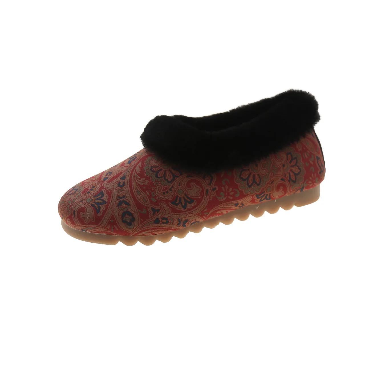 

Модные Зимние Новые Низкие Кроссовки Плюс Кашемир Теплые Удобные Домашние Хлопковые Туфли Маффин Толстая Подошва Носить Модные Ботинки 35