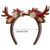 Fawn Horn Christmas Headband Plastic Christmas Elf Headband Cosplay Costume Antlers Headband  Kid