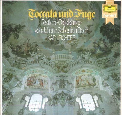 

LP Record KARL RICHTER - Toccata Und Fuge - Festliche Orgelk 2535611 DEUTSCHE GRAMMO 1978 Germany Classical Used