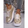 Women's Plus Size New European American Style Round Toe Chunky Sole Casual Versatile Fashion Shoes