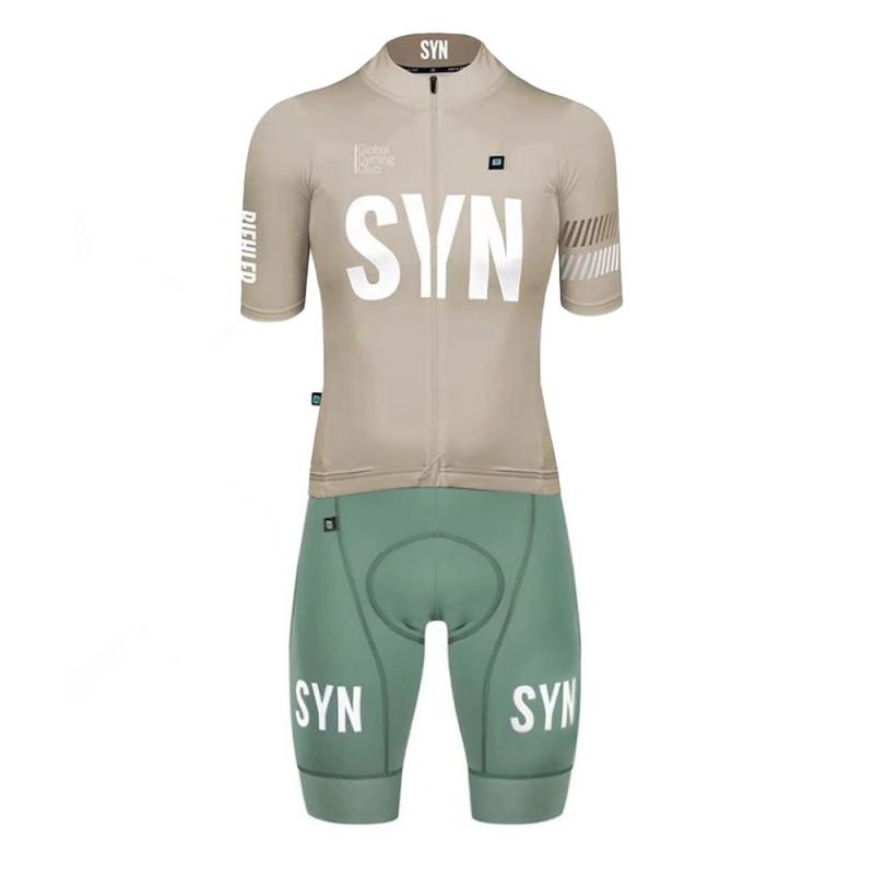 Mens Cycling Jersey Shorts Set Breathable Quick-Dry Road Mountain Bike Apparel