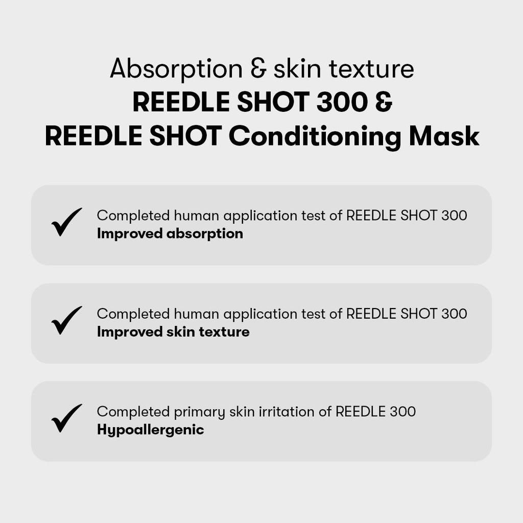 VT COSMETICS Reedle Shot 300 2-Step Mask 1.5g+25g