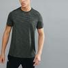 Under Armour Casual Sports Crew Neck Straight T-Shirt Men tops Dark-Green 1289596-330