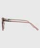 Tuditeo Yok Daily Round Uv-Blocking Nylon Lens Sunglasses C3 Light Pink